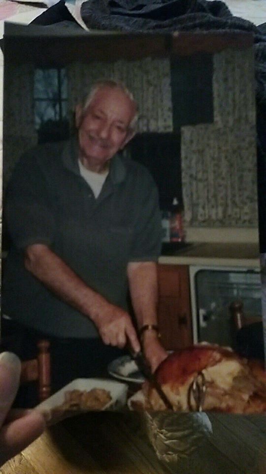 Grandpop at Thanksgiving