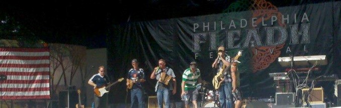 A band at the Fleadh