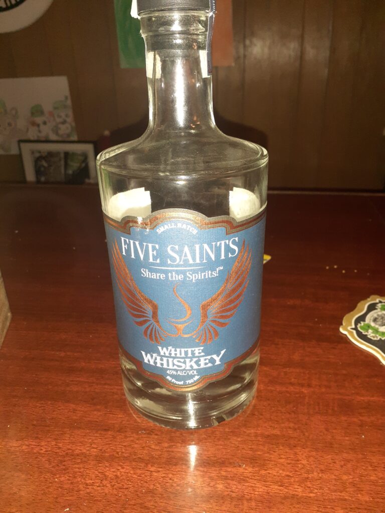Five Saints White Whiskey